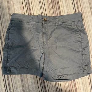 Old Navy Flat front shorts, Size 4, grey